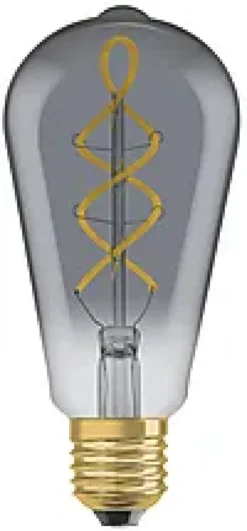 LED Edison 1906 15 smoke 4W dim 1800K E27-Osram Online