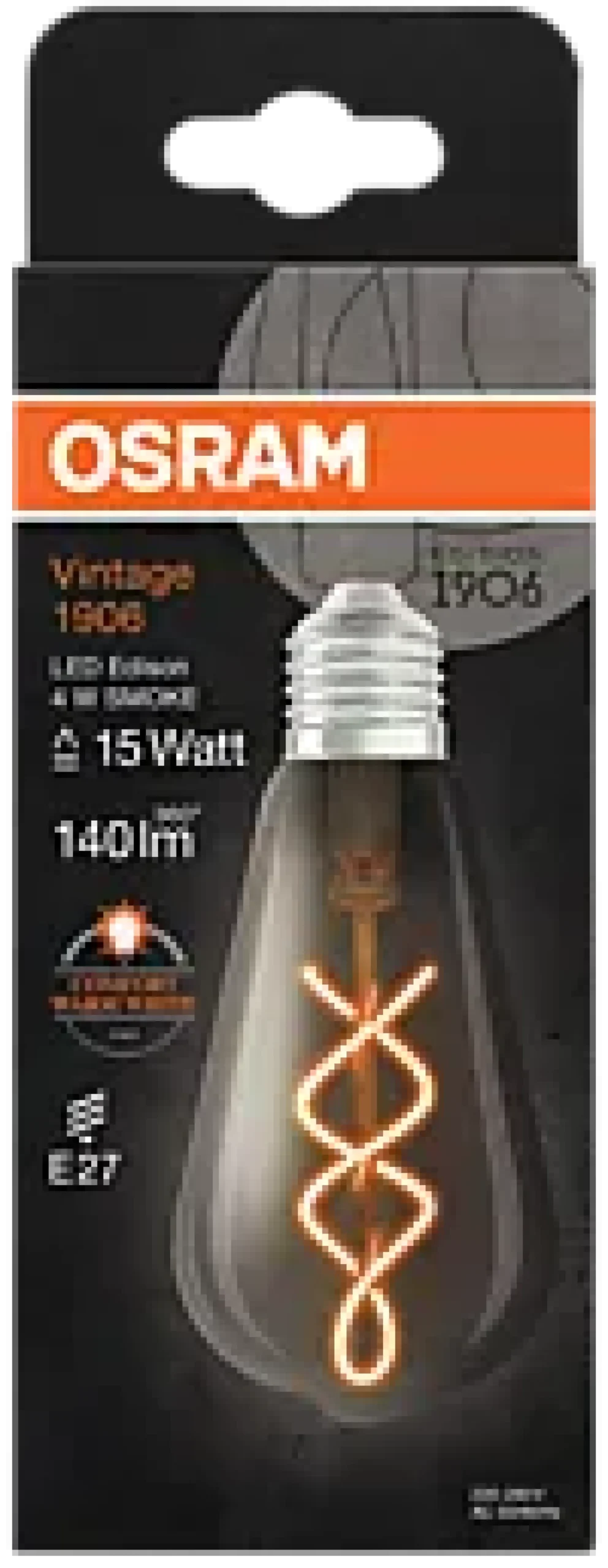 LED Edison 1906 15 smoke 4W dim 1800K E27-Osram Online