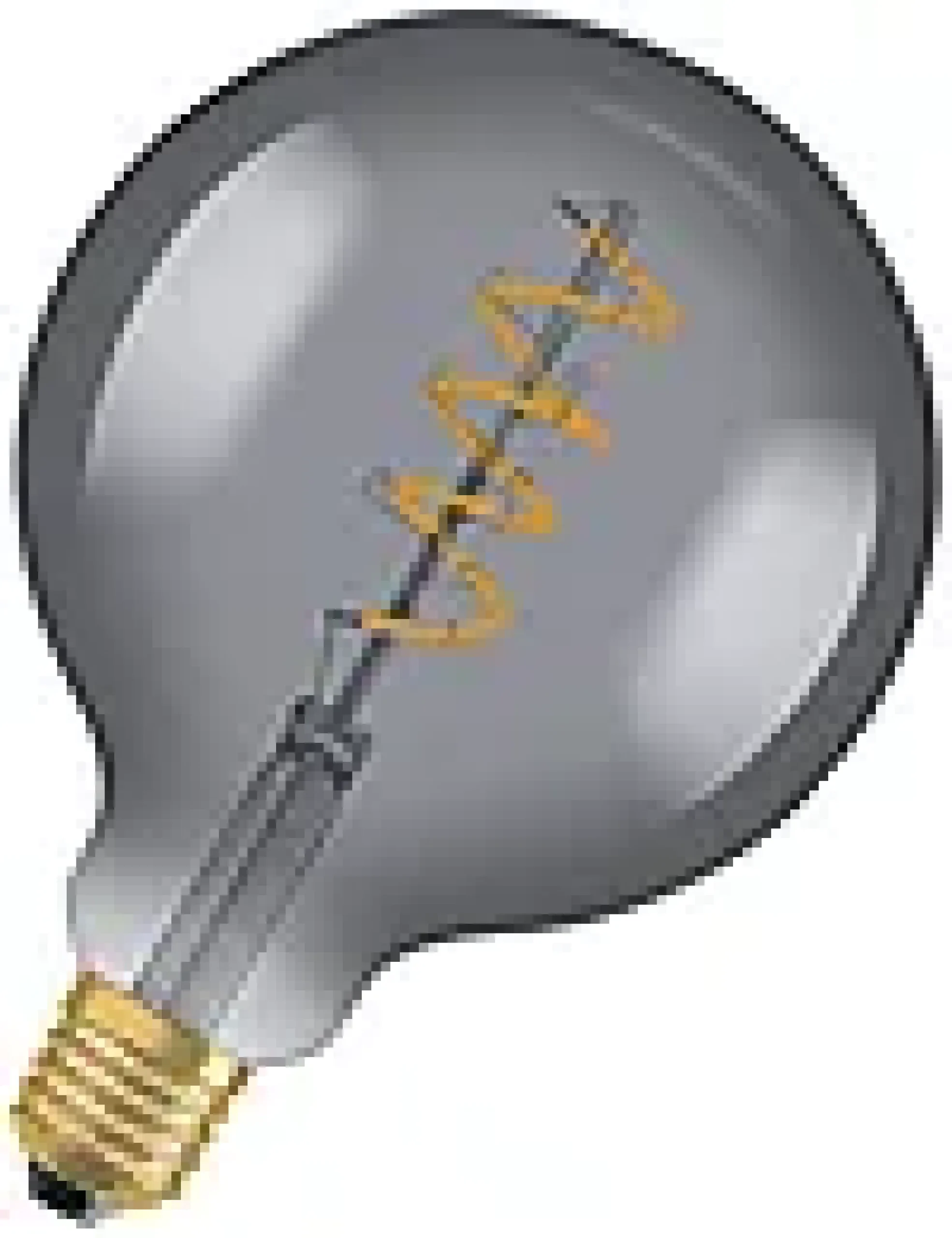 LED Globe G125 15 fil smoke spiral glass 1800K E27-Osram Discount