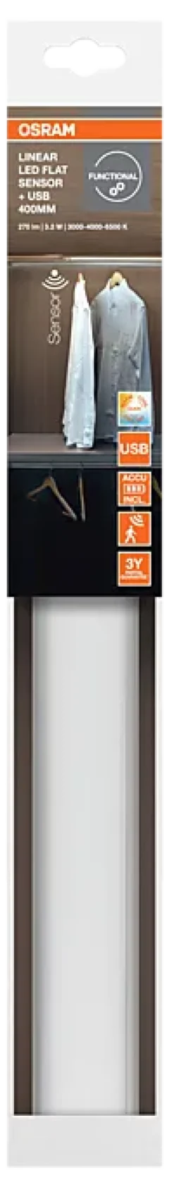 Led Lyslist Linearled 40Cm 200lm-Osram Clearance