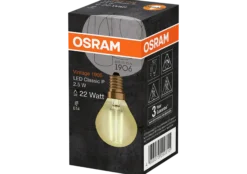 LED lyspære CLP 22 2,5W 824 gold E14-Osram Hot