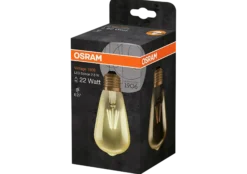 LED lyspære1906 Edison 22 2,8W 824 gold E27-Osram