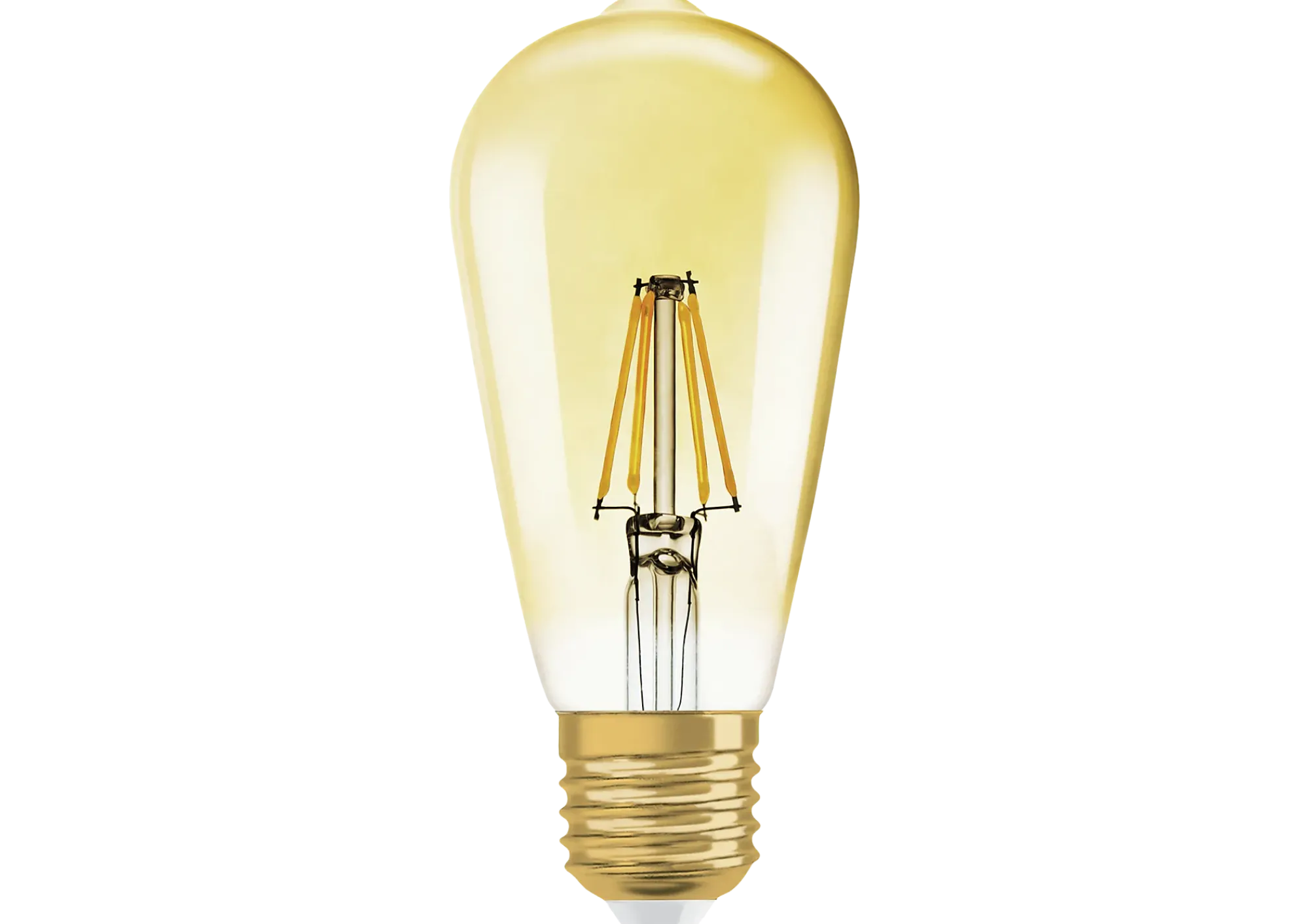 LED lyspære1906 Edison 22 2,8W 824 gold E27-Osram