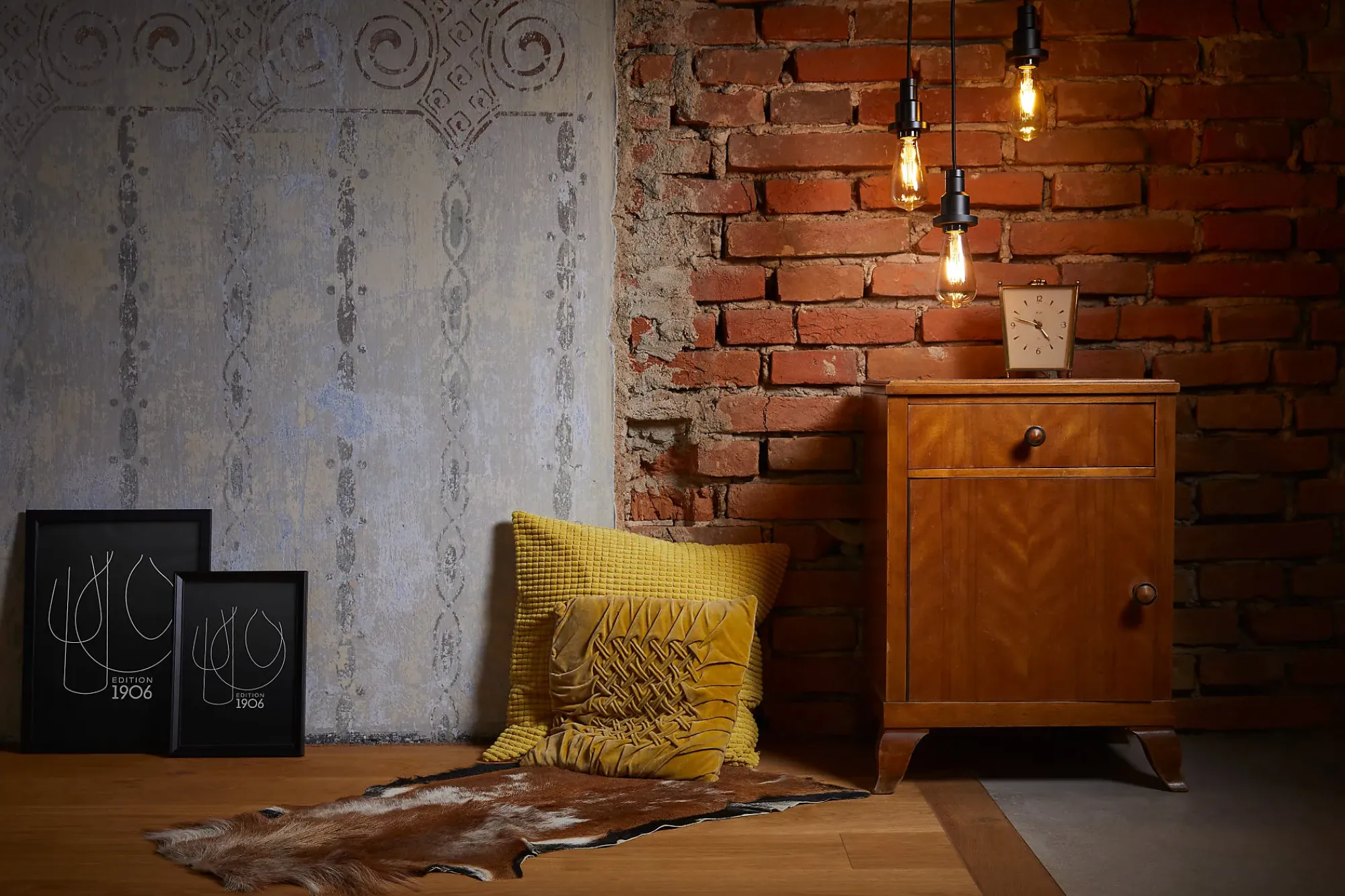 LED lyspære1906 Edison 22 2,8W 824 gold E27-Osram