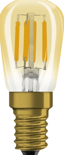 Led Lyspære E14 T26 25 250lm Gold Dimbar Varmere-Osram Clearance