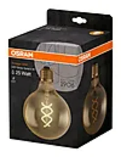 LED lyspære Globe G125 25 gold E27-Osram Sale