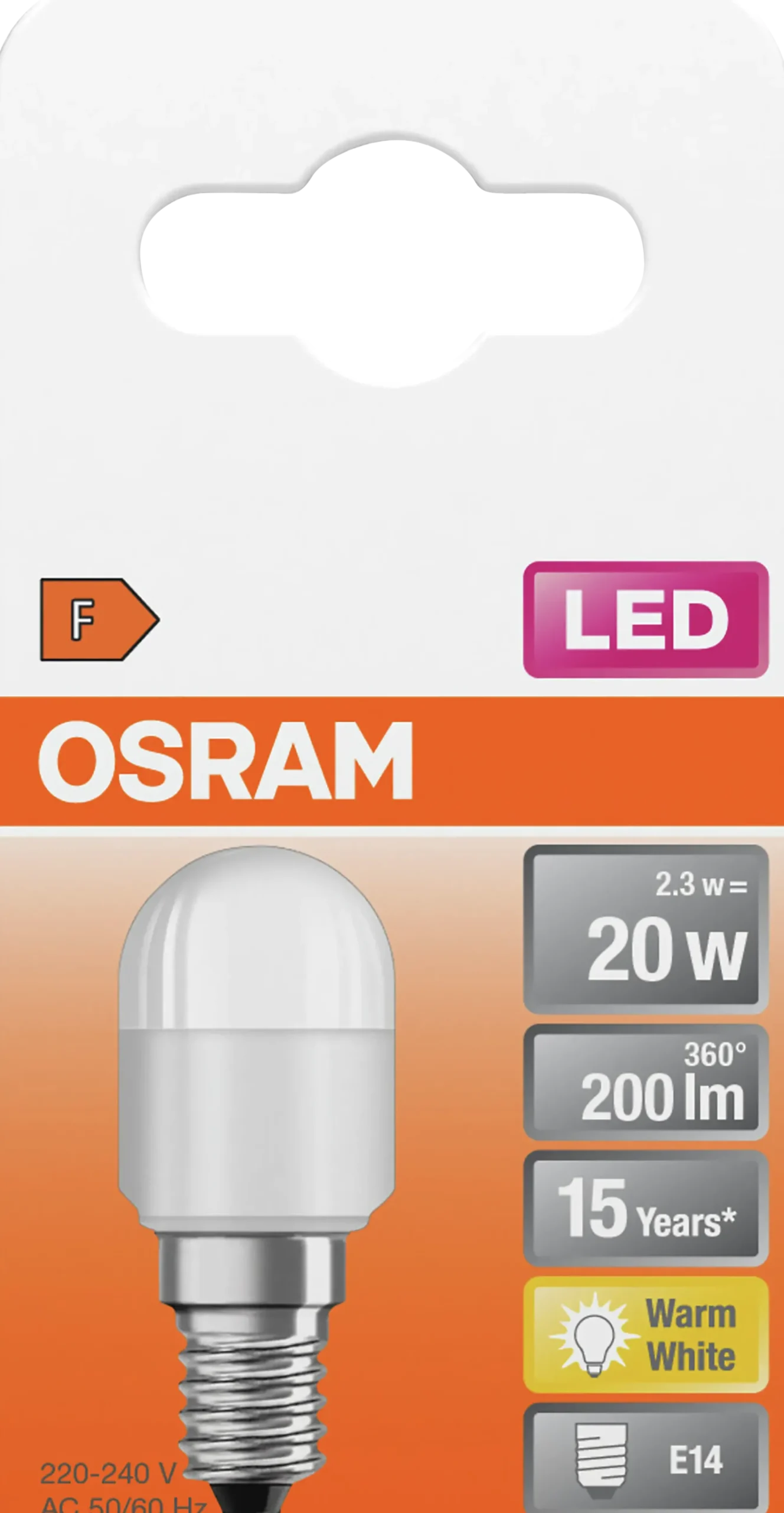 LED Special T26 20 2,3W 2700K E14-Osram Sale