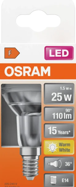 LED Spot R50 60 5,9W 2700K dim E14-Osram