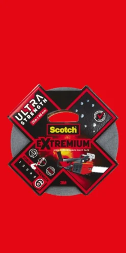Lerretstape EXTREME ultrahøy ytelse 24mmx10m-Scotch Discount