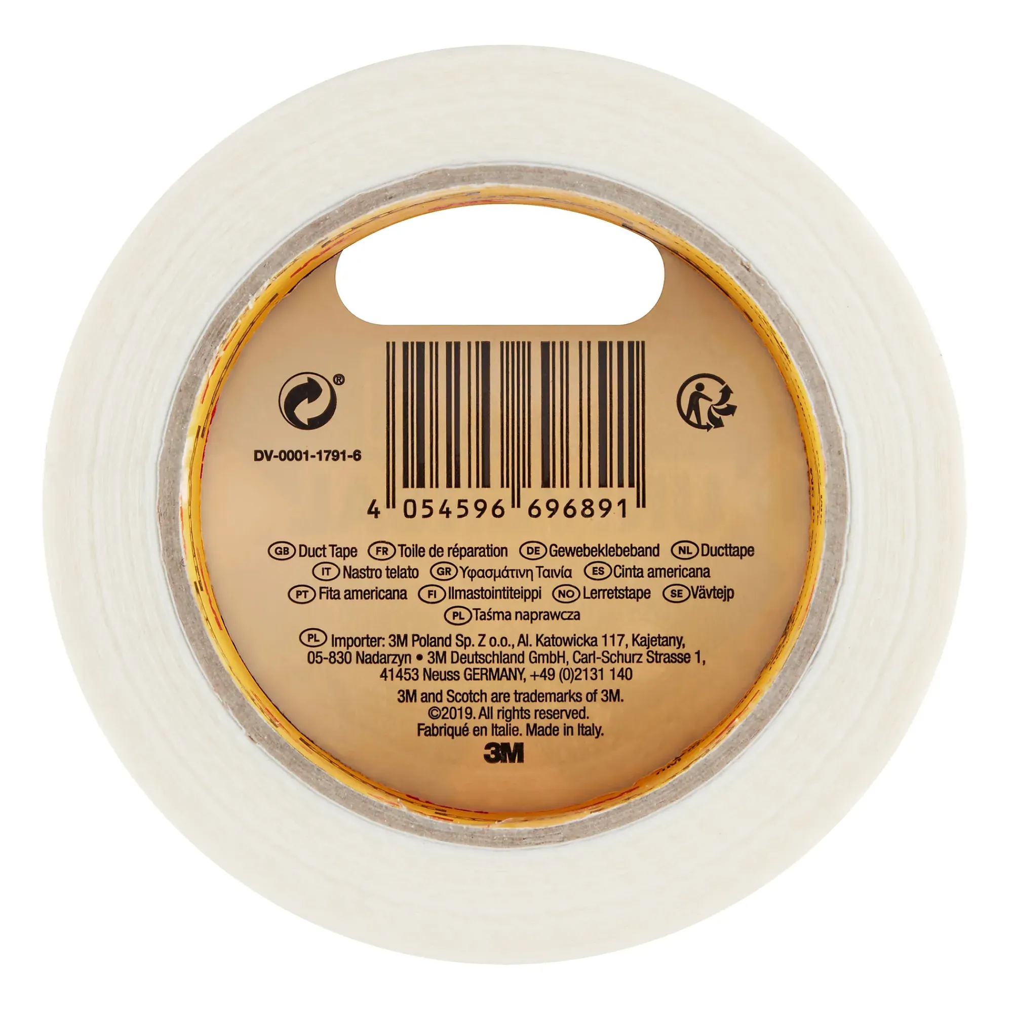 Lerretstape 48mmx25m-Scotch Hot
