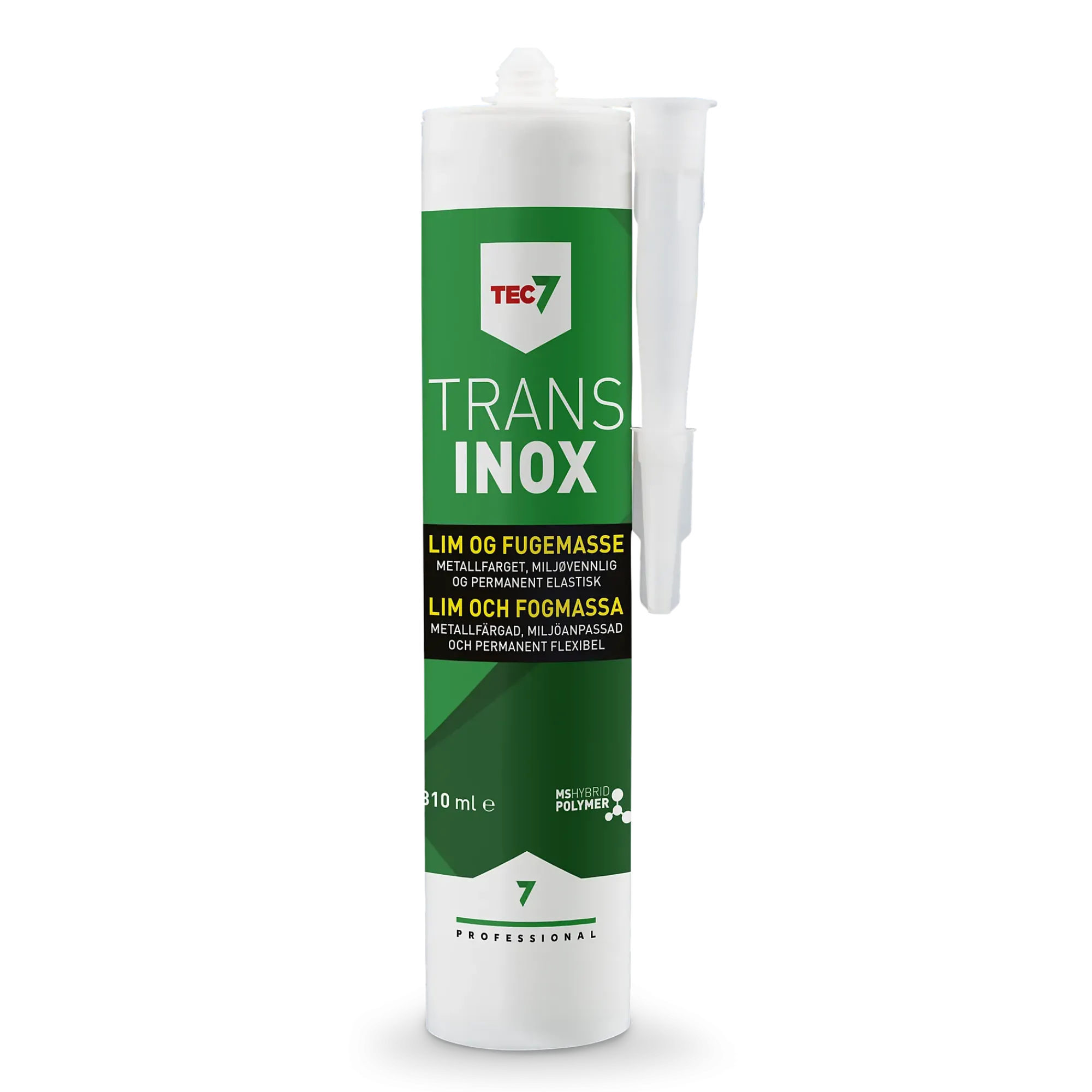 Lim og fugemasse med Inox-partikler 310ml-Tec7 Sale