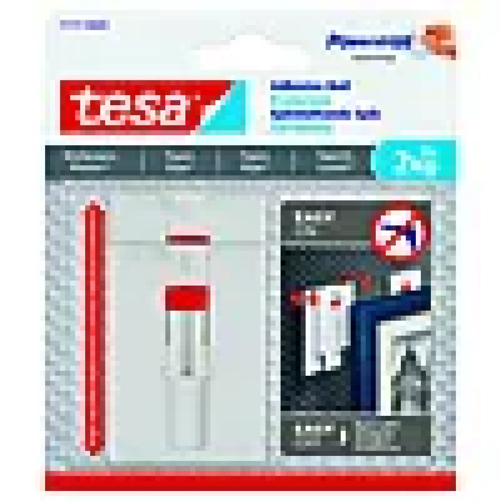 Limspiker justerbar tapet 2x2kg-Tesa New