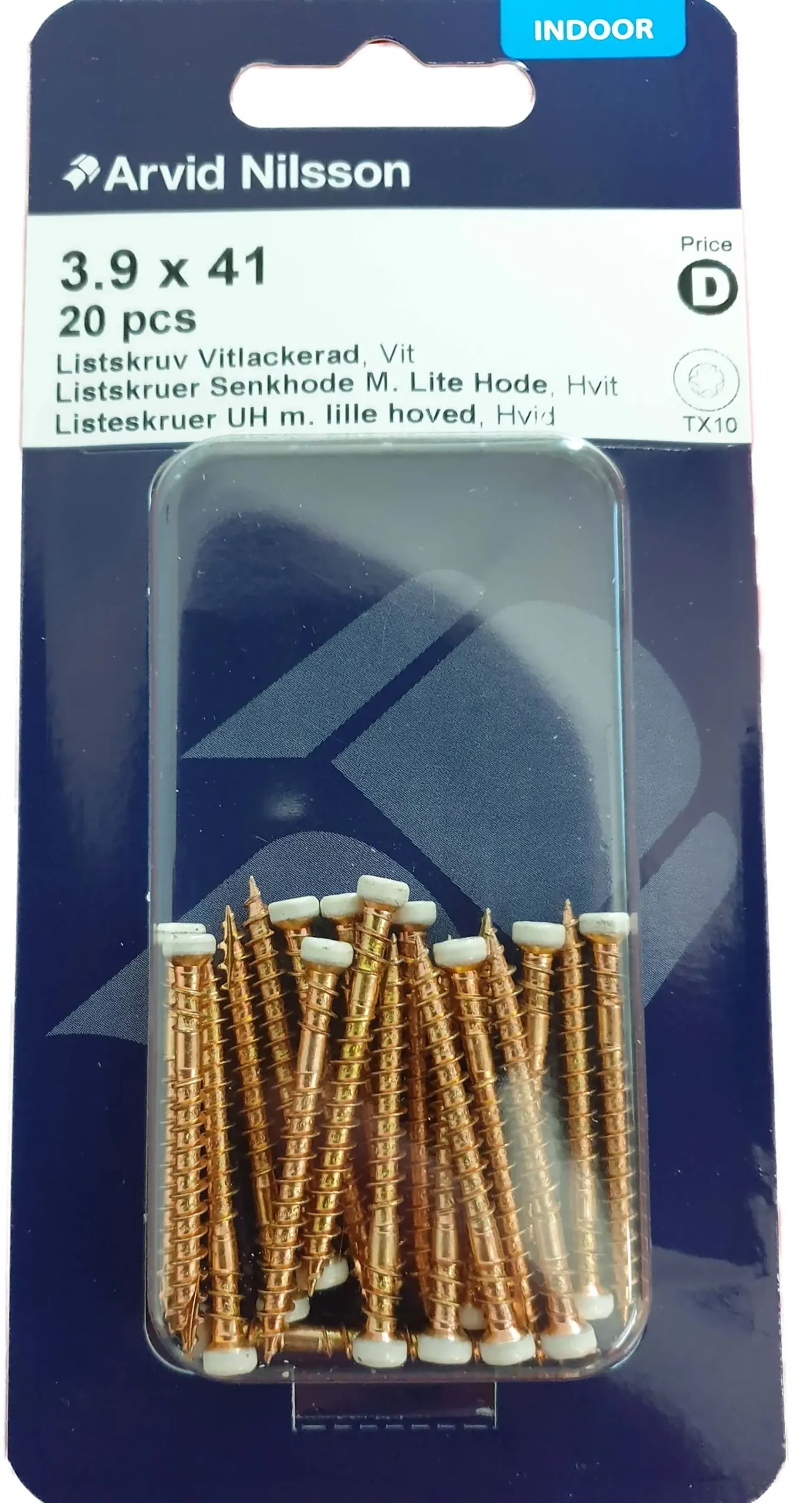 Listeskrue h 3,9x41 20stk-Arvid nilsson Online