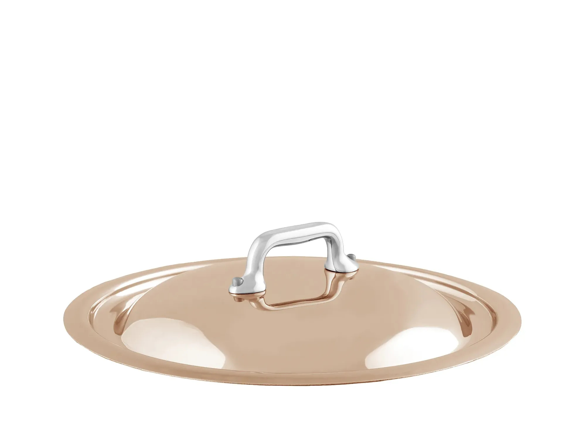 Lokk i kobber og stål 14cm-Mauviel 1830 Discount