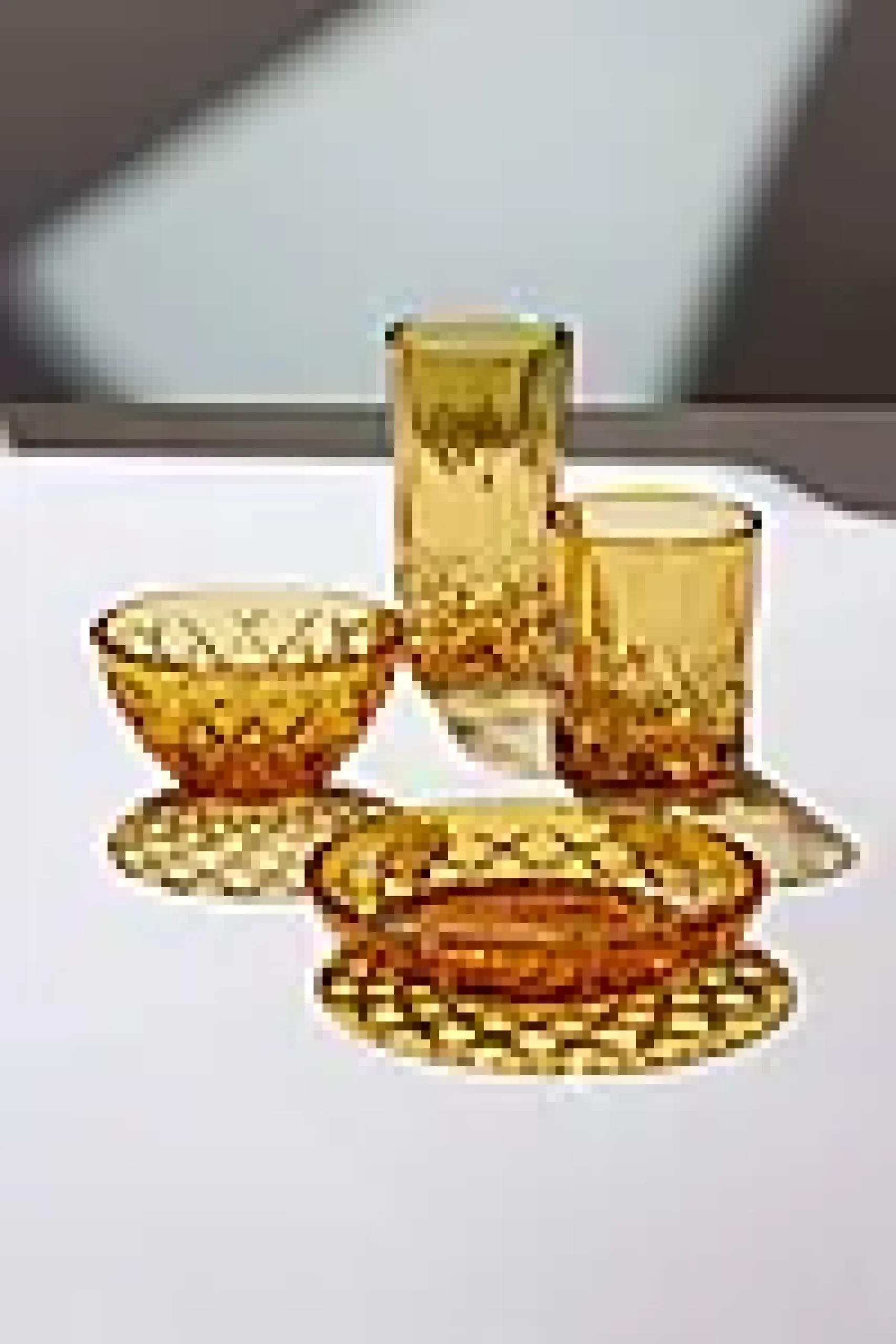Longdring Sorrento amber 38cl 4stk-Lyngby glas Sale