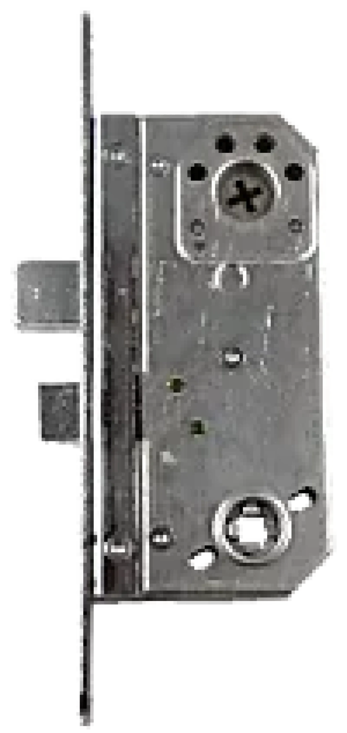 LÅSKASSE TV8765 UTEN SLUTTSTYKKE HØYRE-Assa abloy Clearance