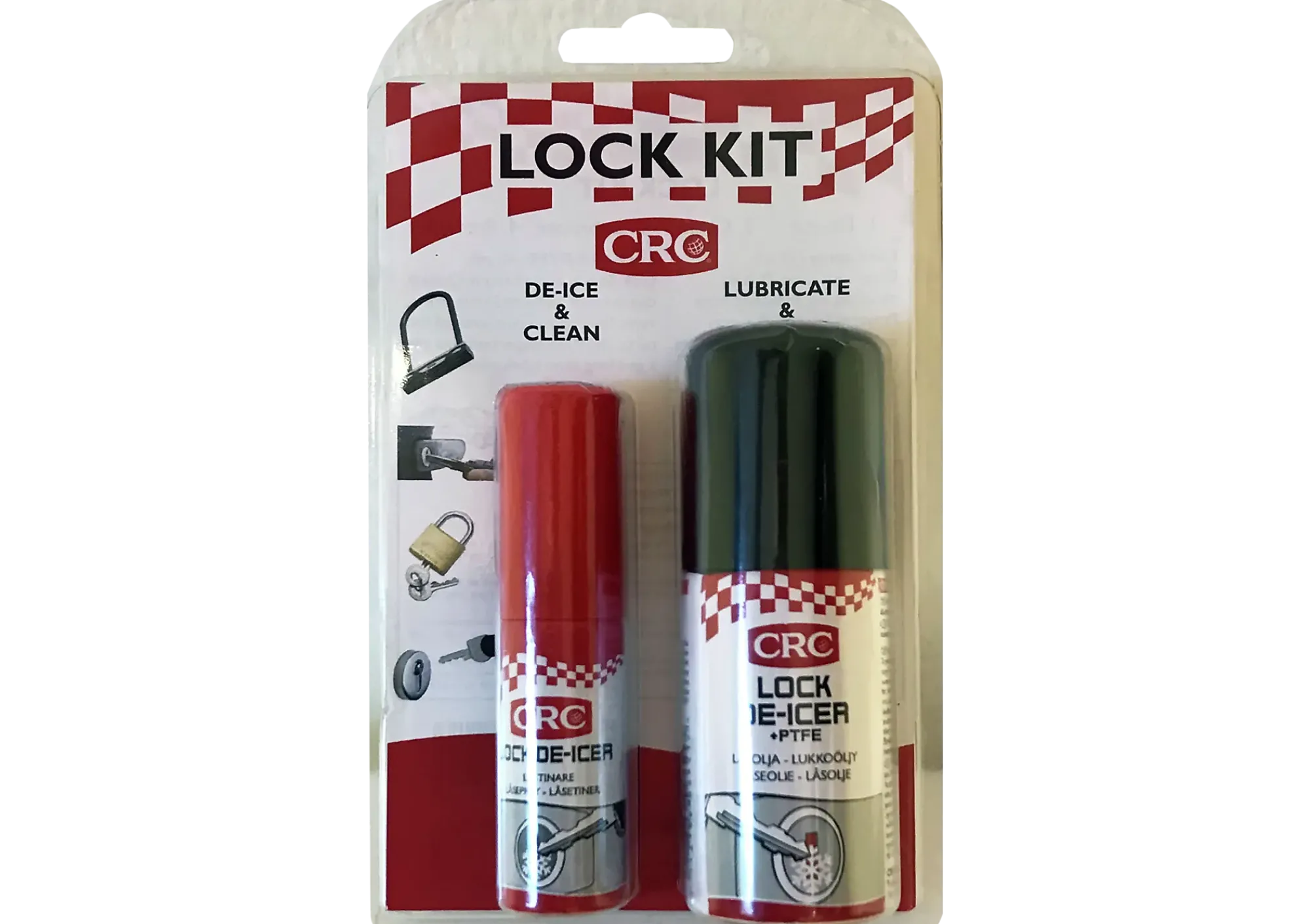 LÅSSPRAY DE ICER 15 ML OG LÅSOLJE 40ML-Crc Online