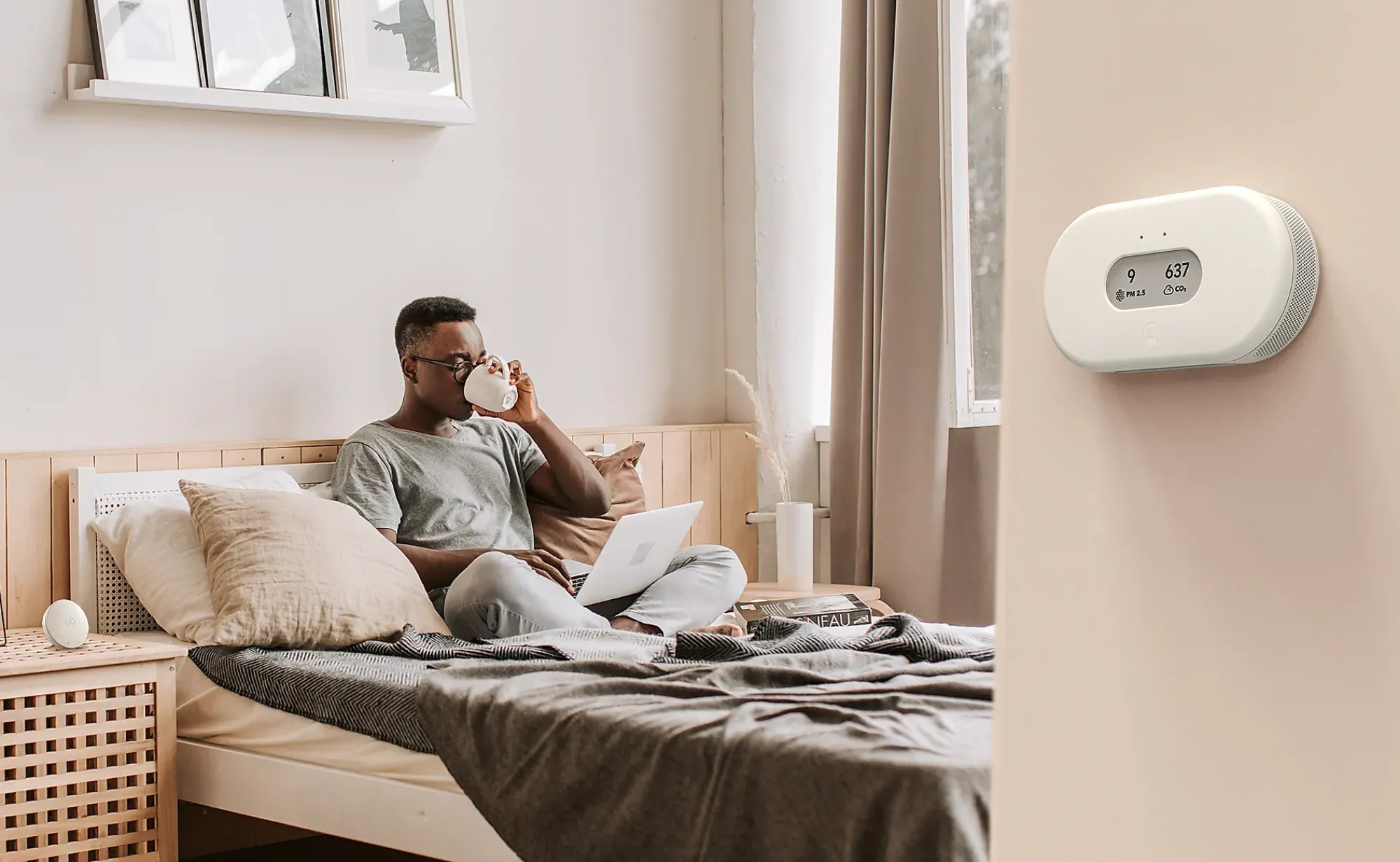 Luftkvalitetsmåler View Plus med 7 sensorer-Airthings