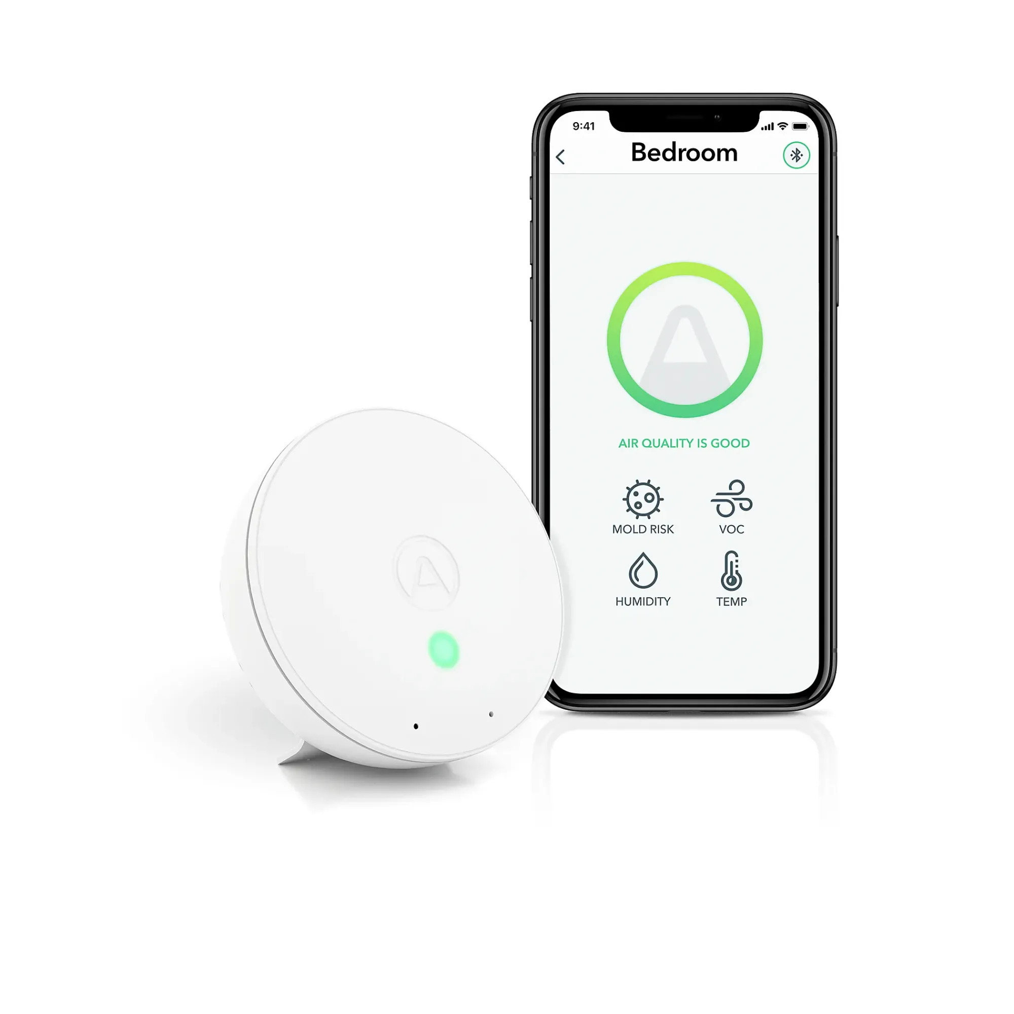 LUFTKVALITETSMÅLER WAVE MINI MONITOR-Airthings Hot