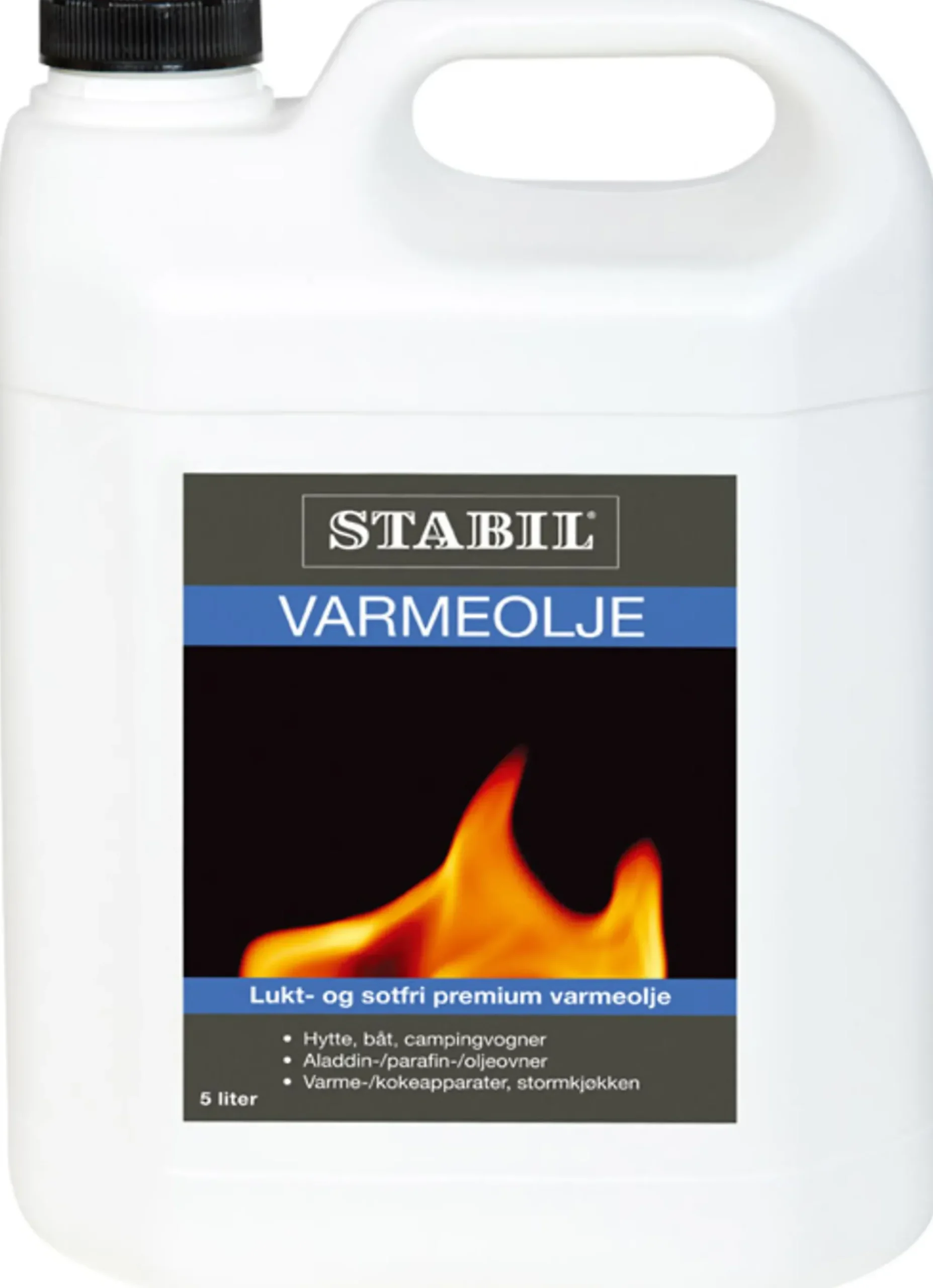 Lukt- og sotfri Premium varmeolje 5l-Stabil