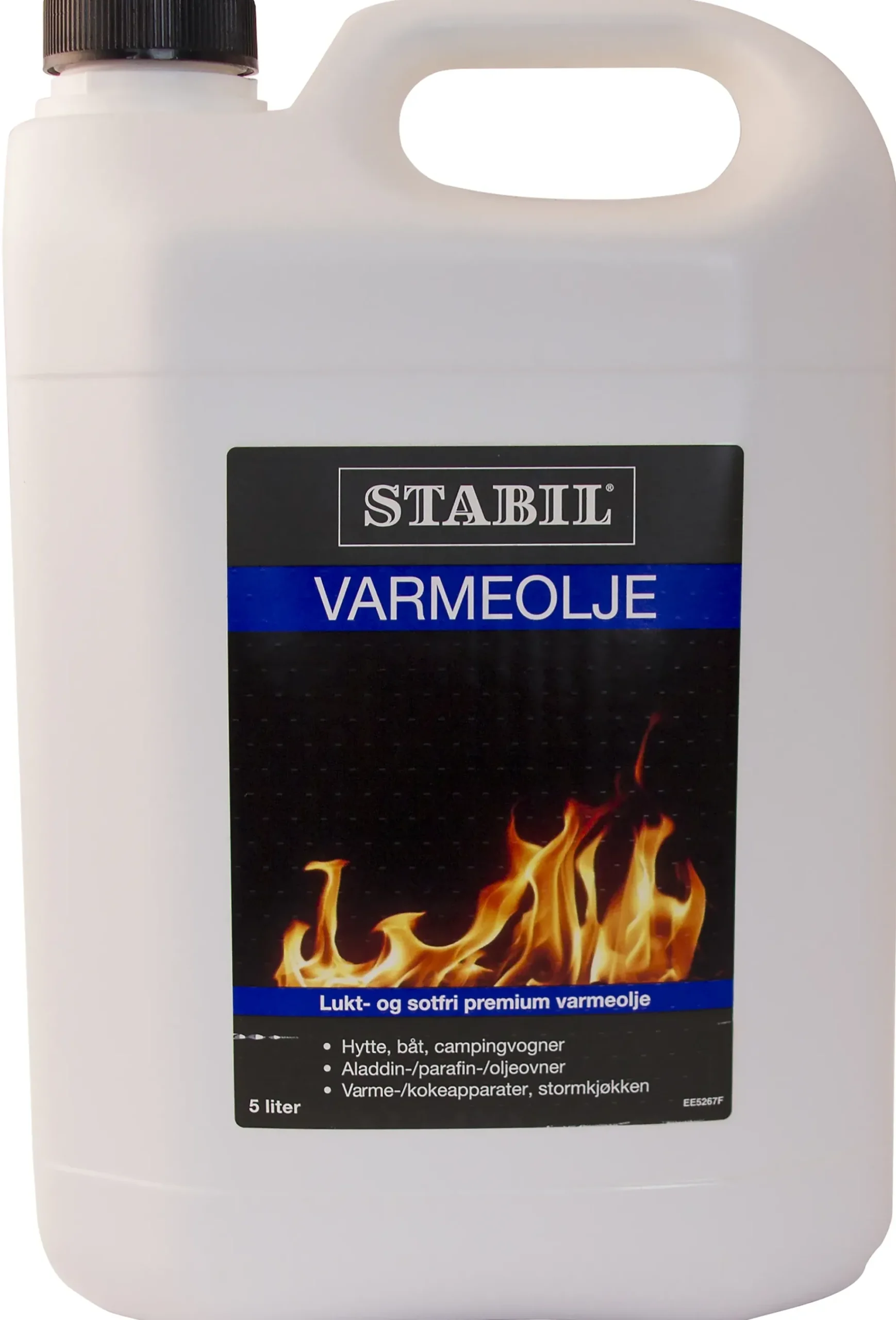 Lukt- og sotfri Premium varmeolje 5l-Stabil