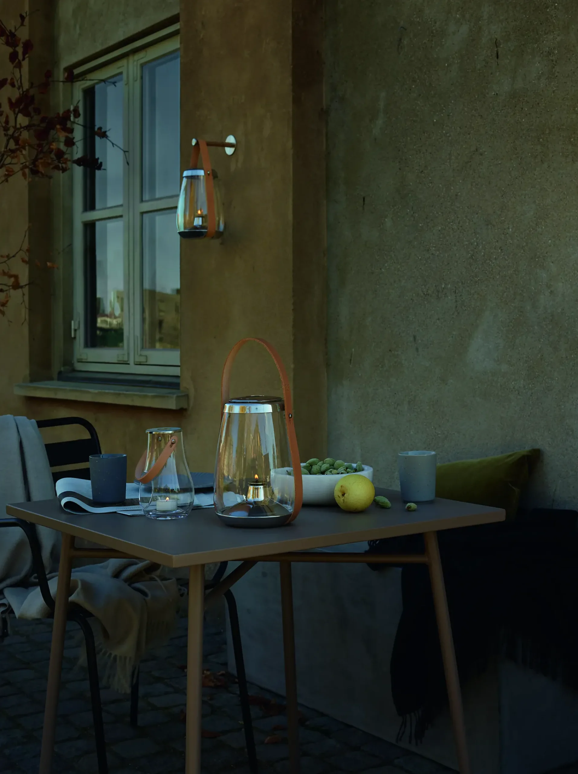 Lykt med hank Design With Light 25cm-Holmegaard New
