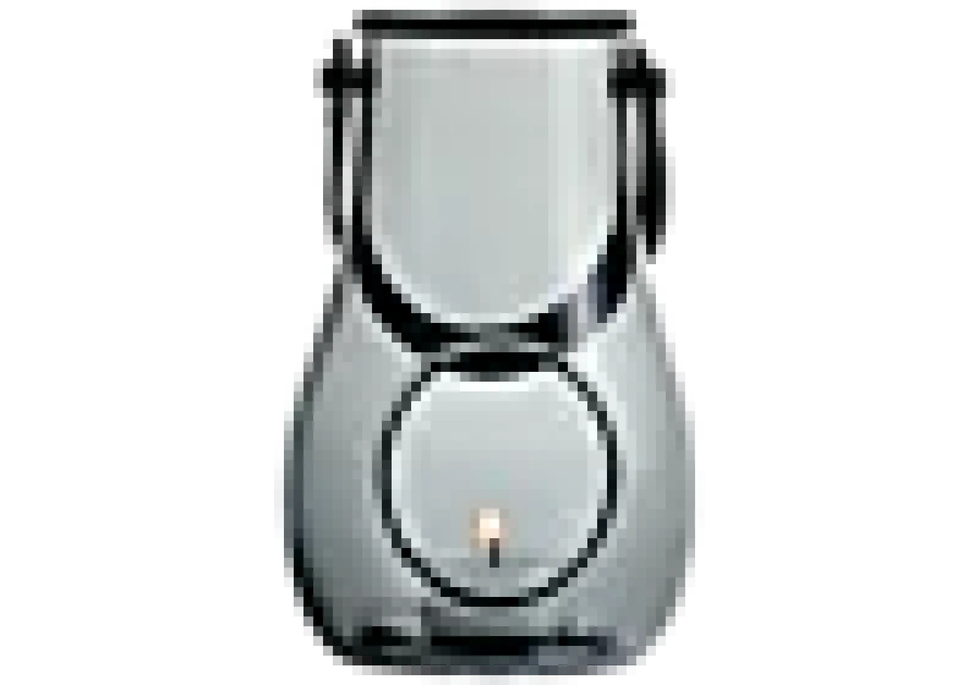 Lykt med hank Design With Light smoke 16cm-Holmegaard Best