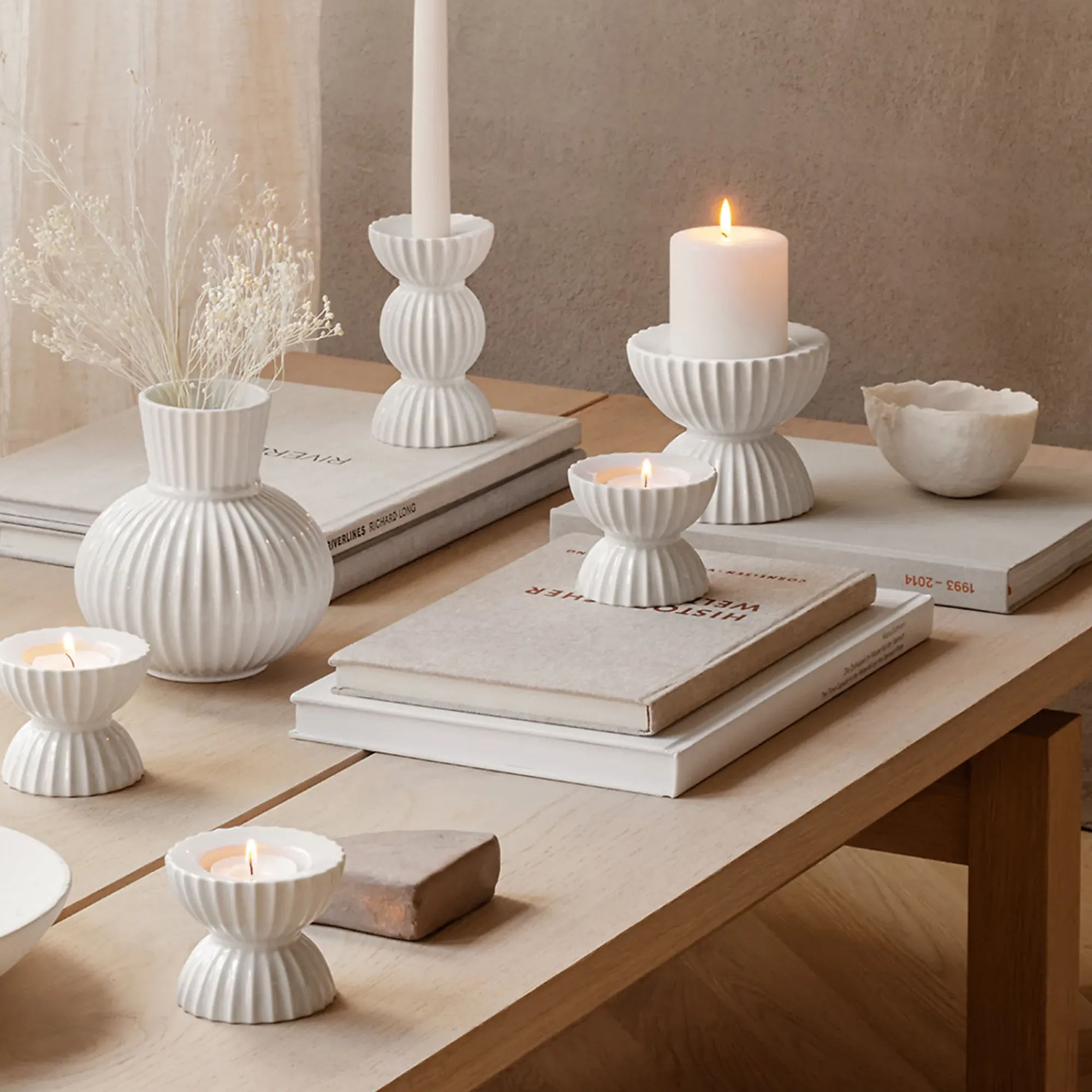 Lysestake Tura 14cm-Lyngby porcelæn Sale