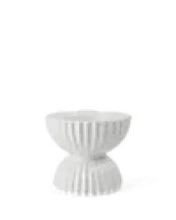 Lysestake Tura kubbelys 11.5cm-Lyngby porcelæn Clearance
