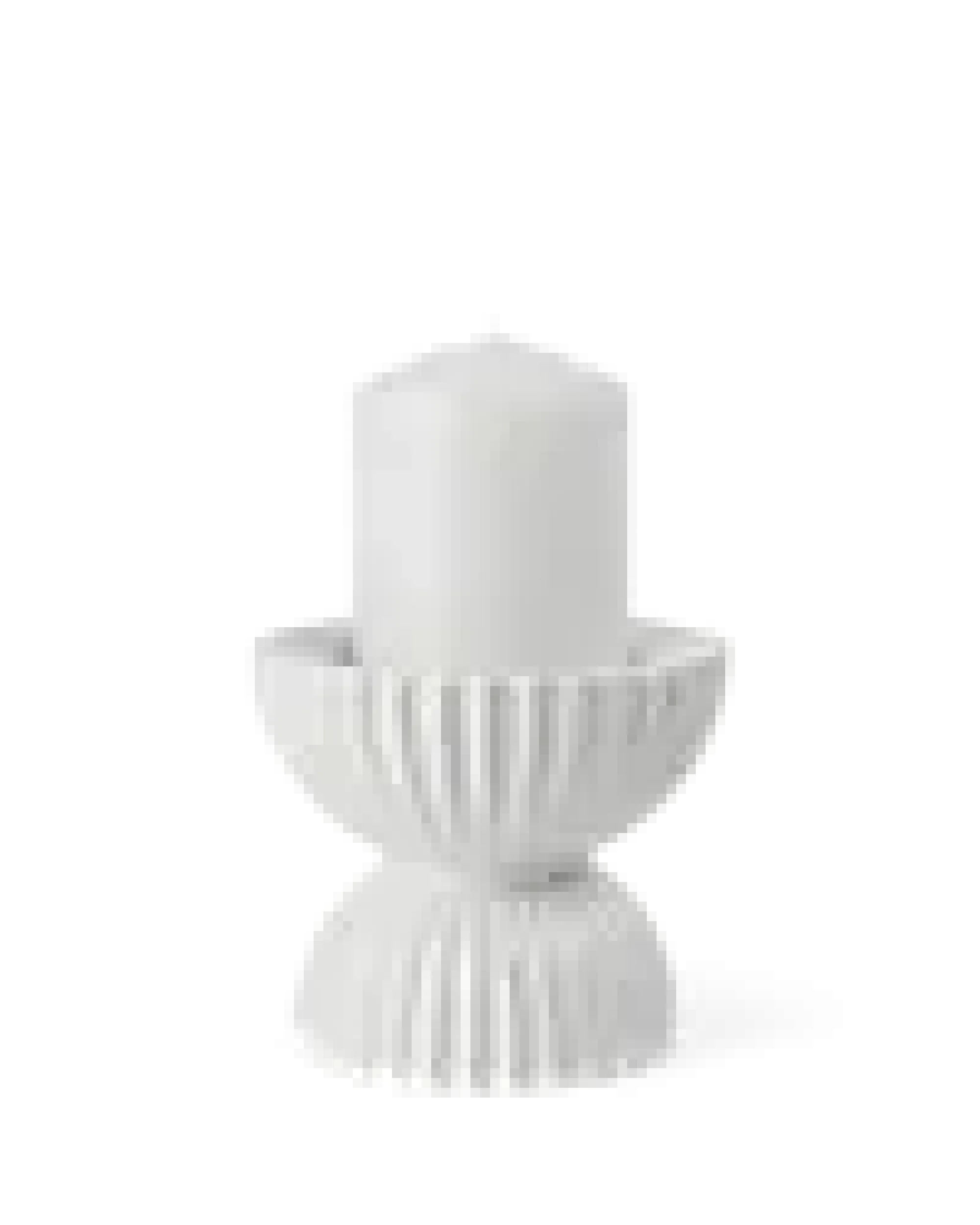 Lysestake Tura kubbelys 11.5cm-Lyngby porcelæn Clearance