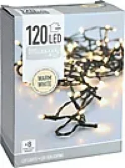 Lyslenke 120ledlys varmhvit IP44 9m-Ki Online