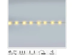 Lyslenke Wire 800ledlys varmhvit 24m-Ki Online