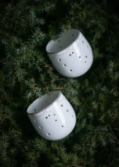 Lyslykt 8cm Julemorgen Girlander 2stk-Wik & walsøe