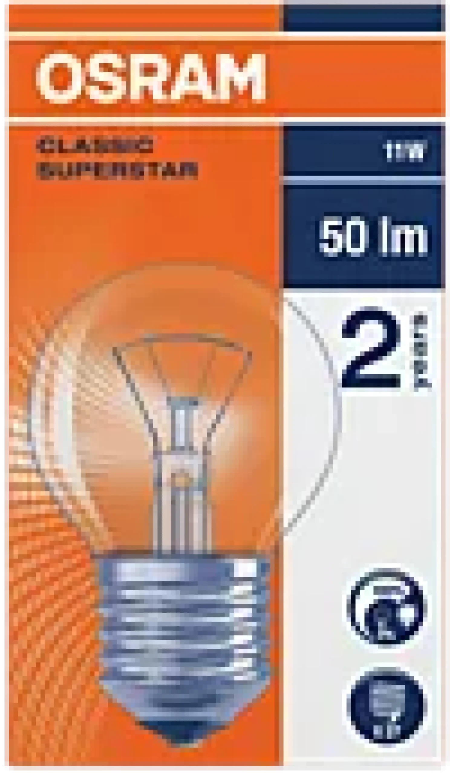 Lyspære Classic E27 11W-Osram Online