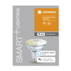 Lyspære smart+wifi PAR16 50 dim 5W GU10-Ledvance Best