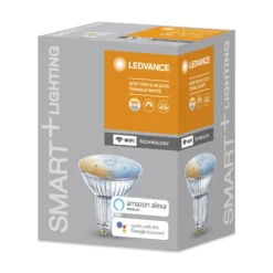 Lyspære smart+wifi PAR16 50 tw 5W GU10-Ledvance Online