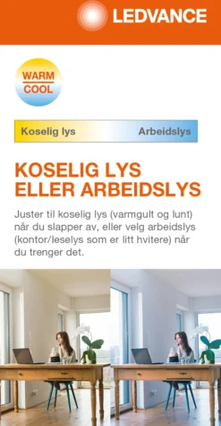 Lyspære smart+wifi PAR16 50 tw 5W GU10-Ledvance Online
