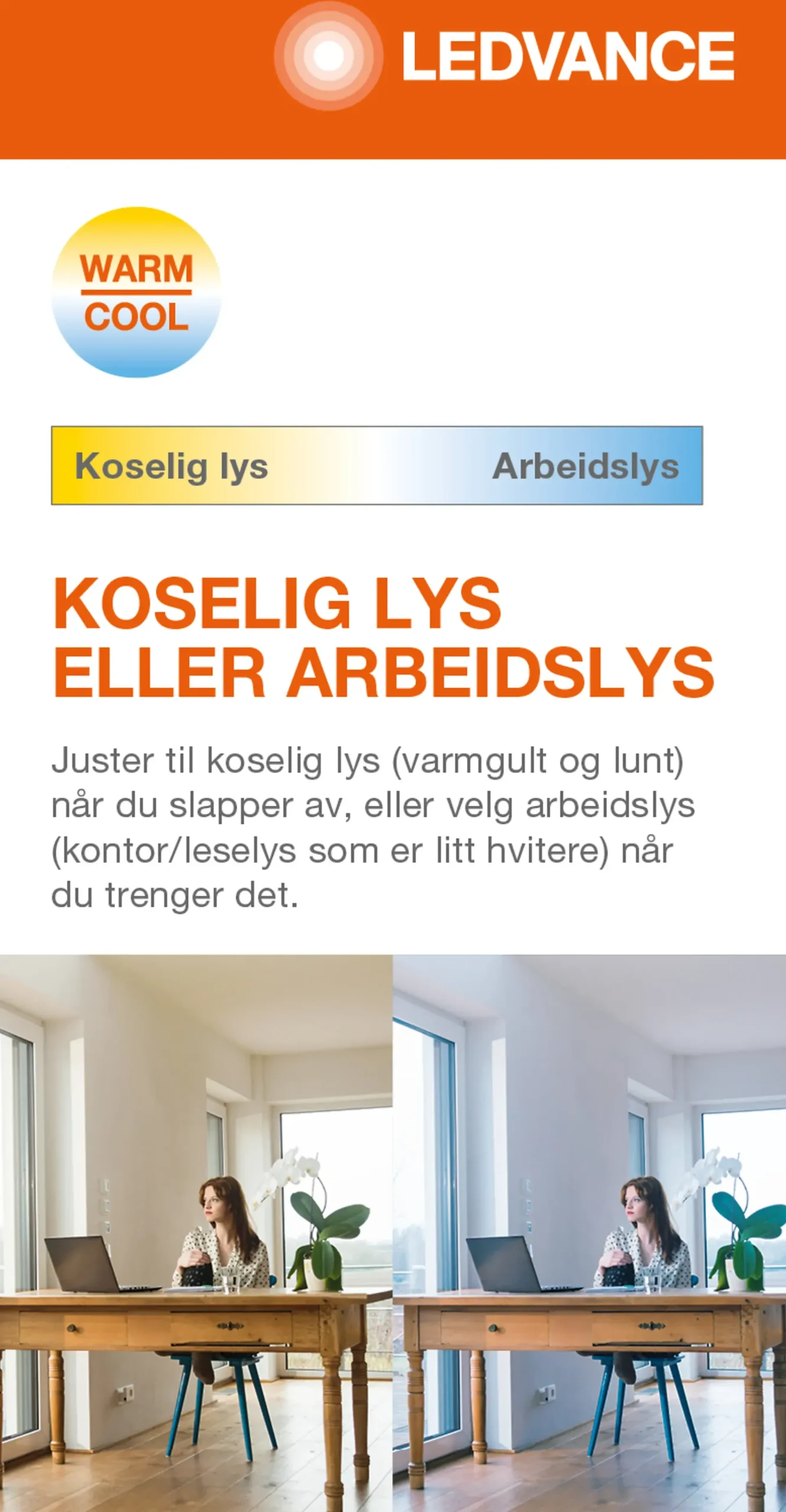 Lyspære smart+wifi PAR16 50 tw 5W GU10-Ledvance Online