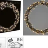 Lysring 400ledlys 48cm varmhvit-Ki New