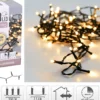 Lysslynge 48ledlys Batteridrevet varmhvit IP44 3,5m-Ki Hot
