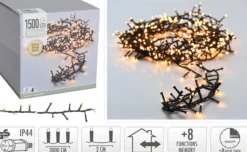 Lysslynge Micro Cluster 1500ledlys 30m-Ki