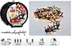Lysslynge Micro Cluster 750ledlys ekstra varmhvit IP44 15m-Ki New