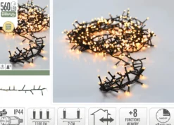 Lysslynge Micro Cluster 560ledlys ekstra varmhvit 11m-Ki