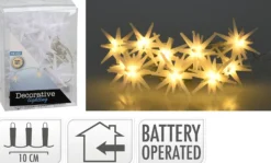 Lysslynge Star 10ledlys 120cm-Ki Clearance