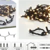 Lysslynge systemlys startsett 100ledlys varmhvit 10m-Ki New