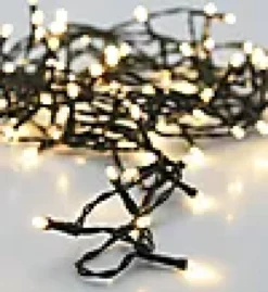 Lysslynge systemlys startsett 100ledlys varmhvit 10m-Ki New