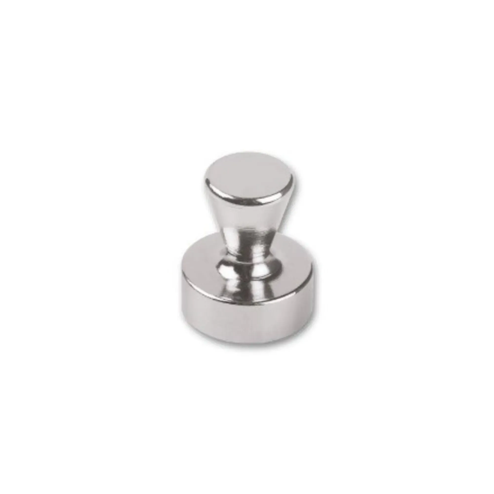 Magnetkjegle Neodym silver 15x21mm 2stk 6kg-Fix O Moll New