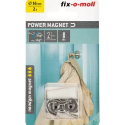 Magnet krok max 5kg 2stk-Fix O Moll