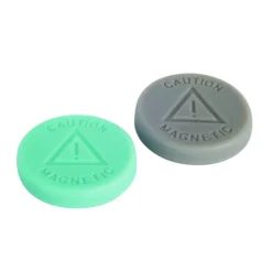 Magnet med silikonbeskyttelse ø19x4mm 1kg 4stk-Fix O Moll Sale