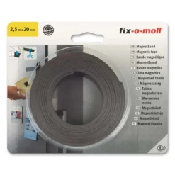 Magnet tape 2,5mx20mm-Fix O Moll Sale